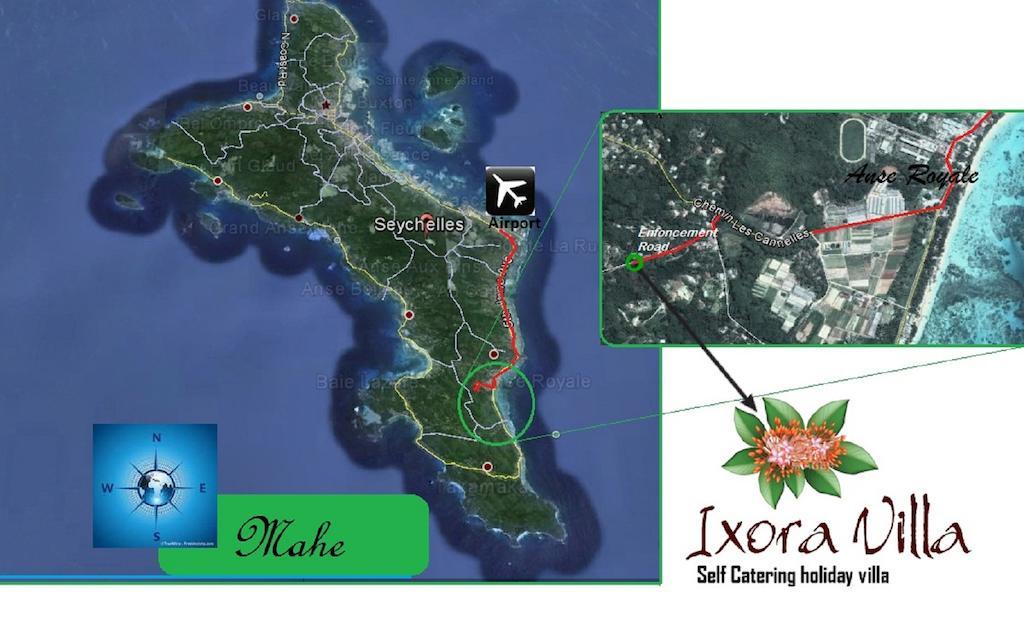 Ixora Villa Anse Royale Rum bild
